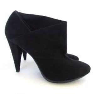 Coach Black Suede Bootie